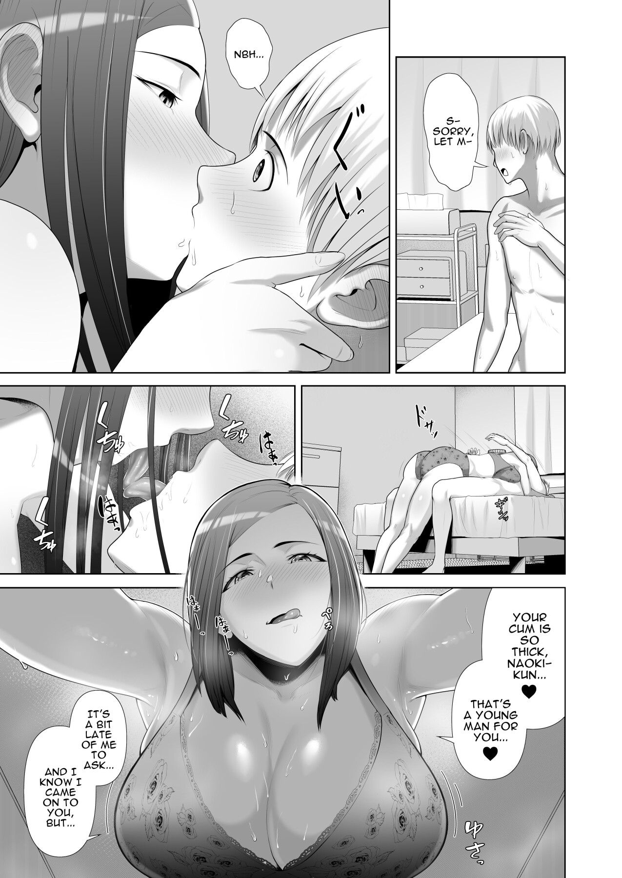 Hentai Manga Comic-My Friend's Mom Took My Virginity-Read-22